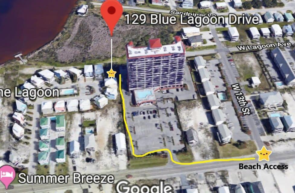 Blue Lagoon Beach House Gulf Shores Exterior photo